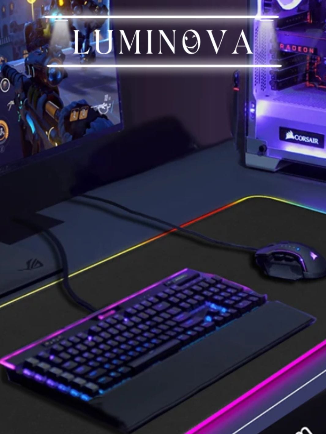 Gaming led setup