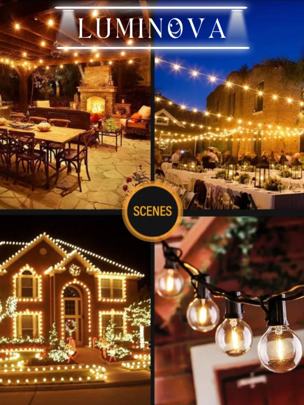 Guirlande lumineuse led extérieur