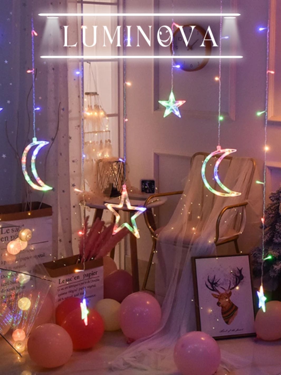 Guirlande lumineuse led sapin