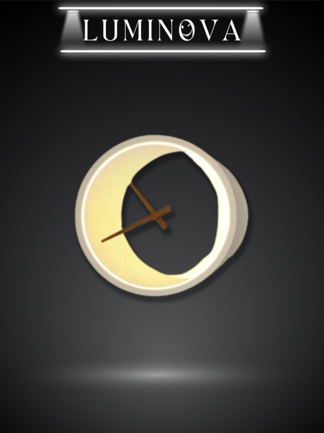 Horloge murale led