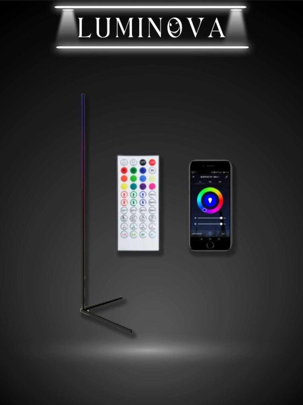 Lampadaire design led