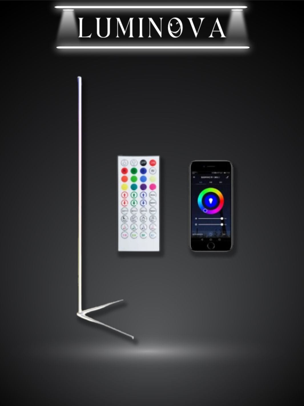 Lampadaire design led
