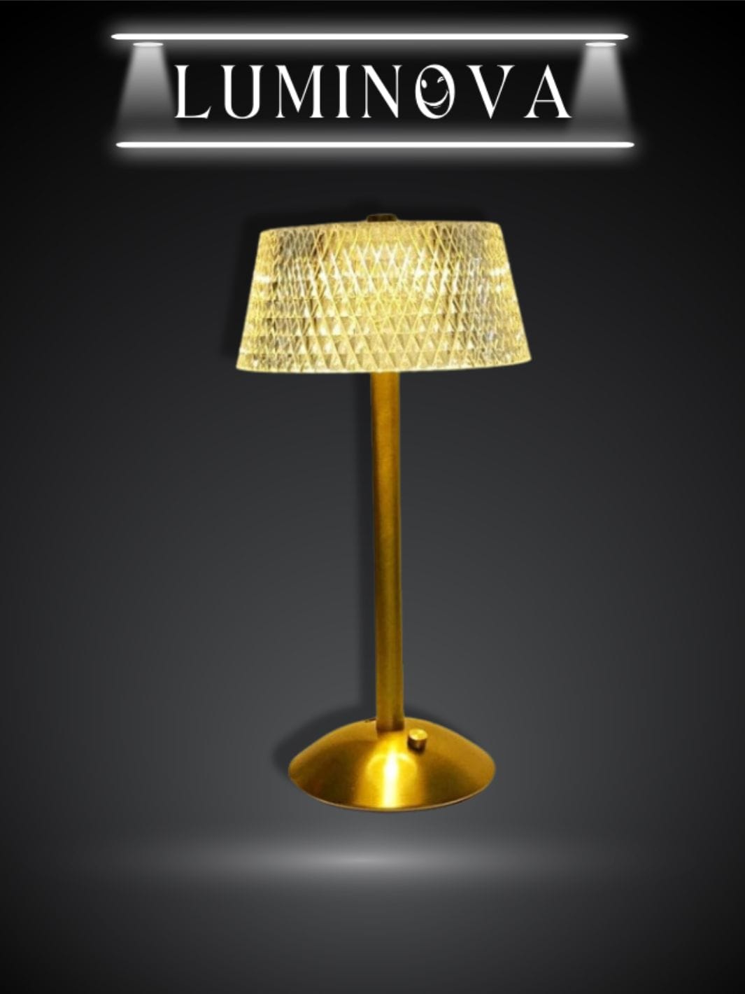 Lampe de chevet Doré