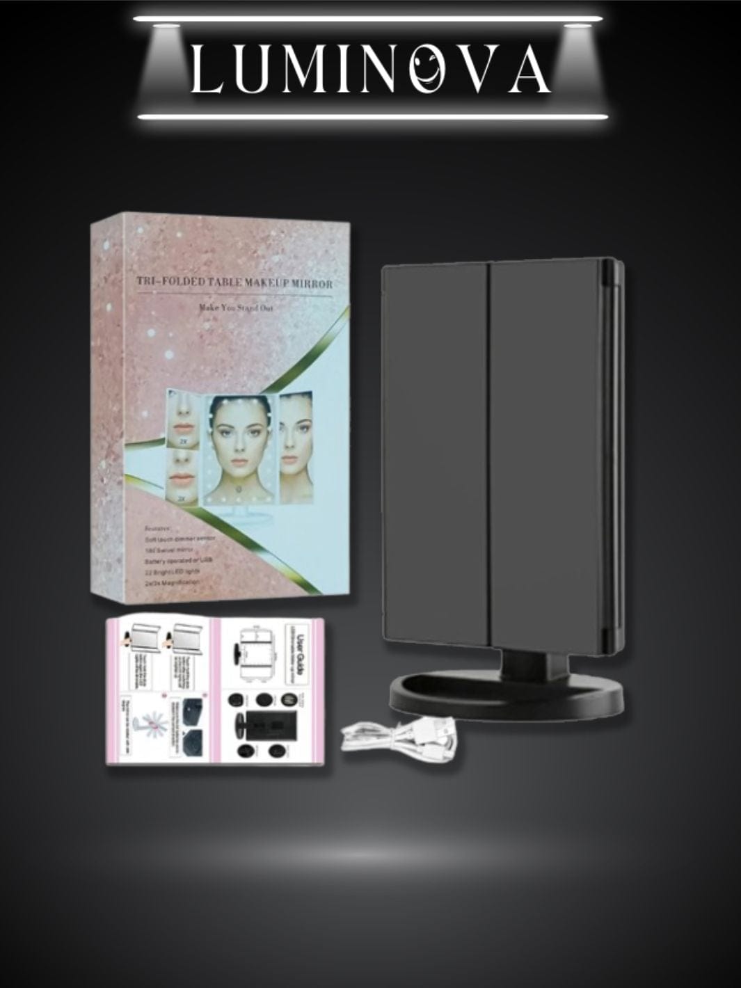 Led miroir