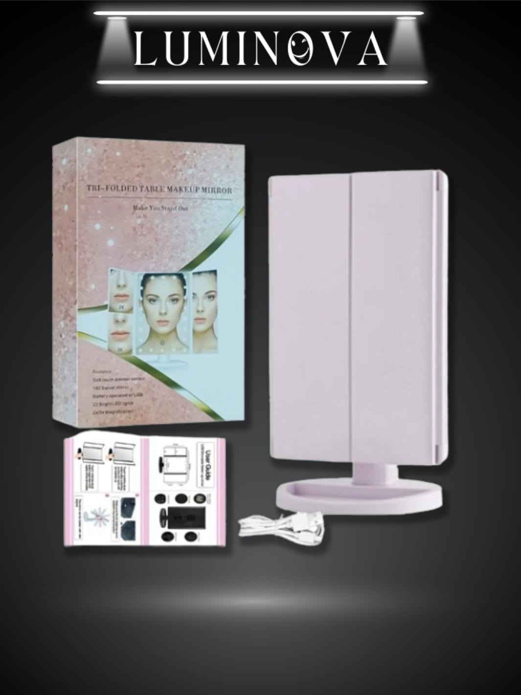 Led miroir