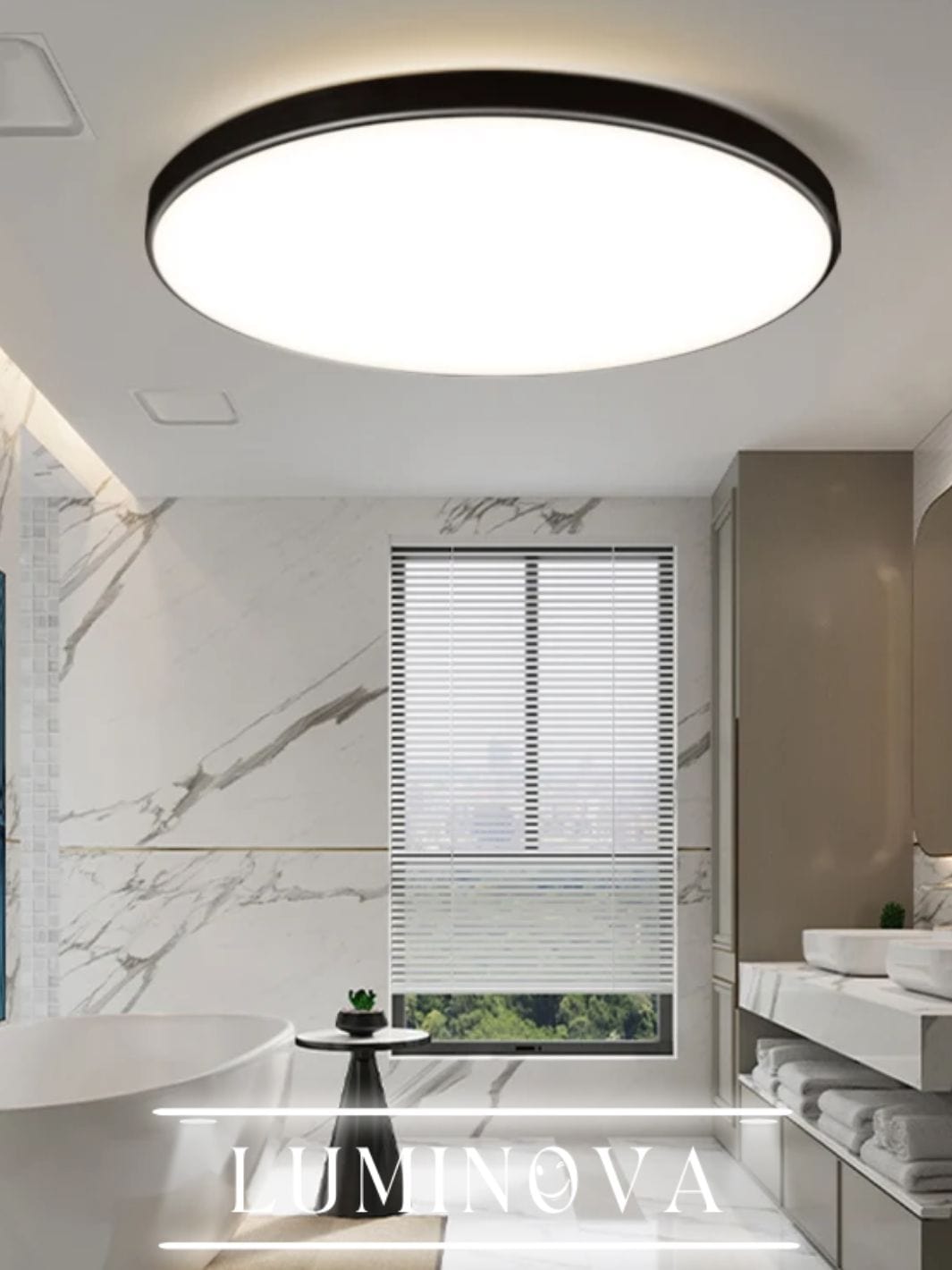 Luminaire rond led