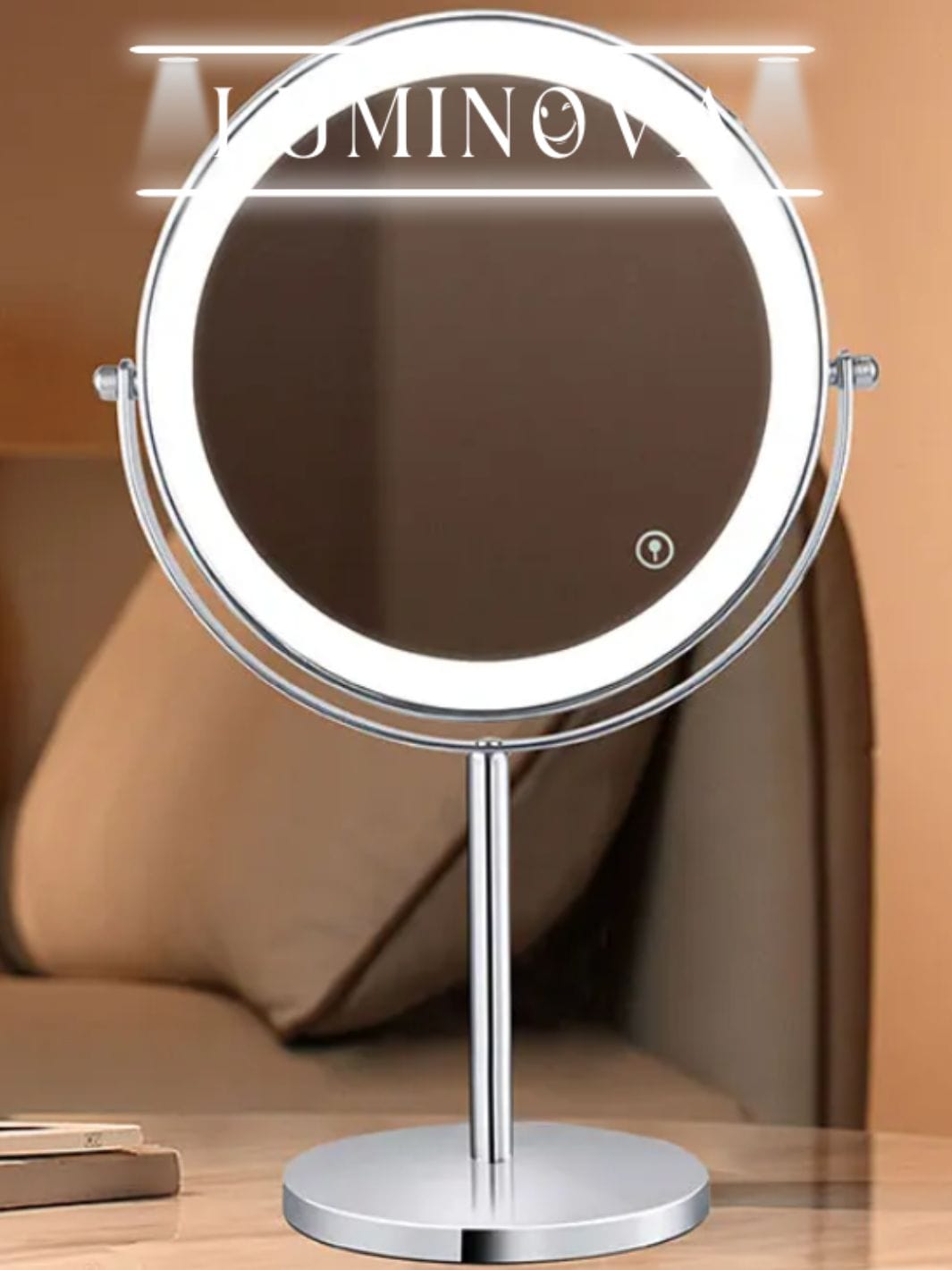 Miroir rond led