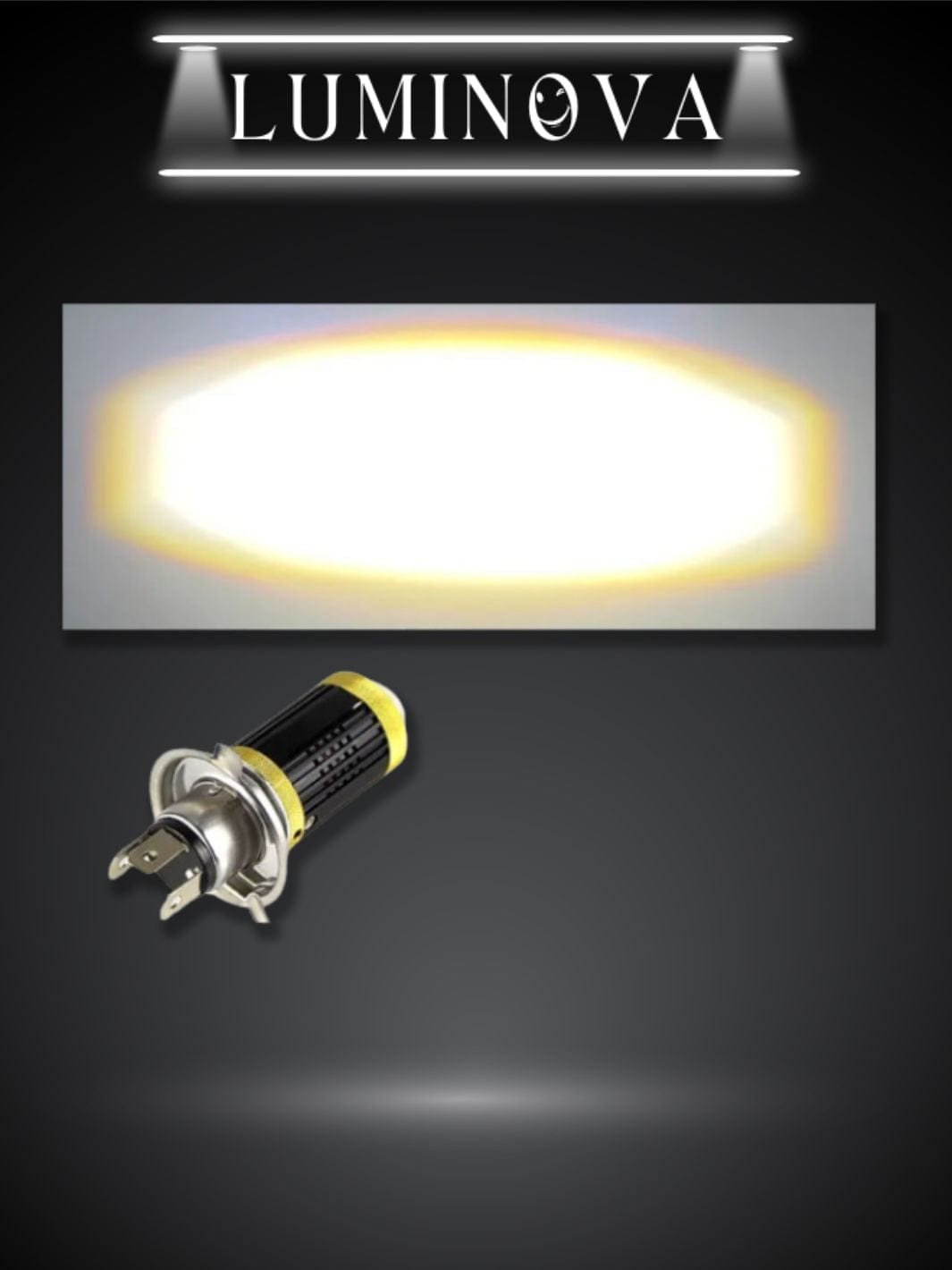 Phare moto led clignotant