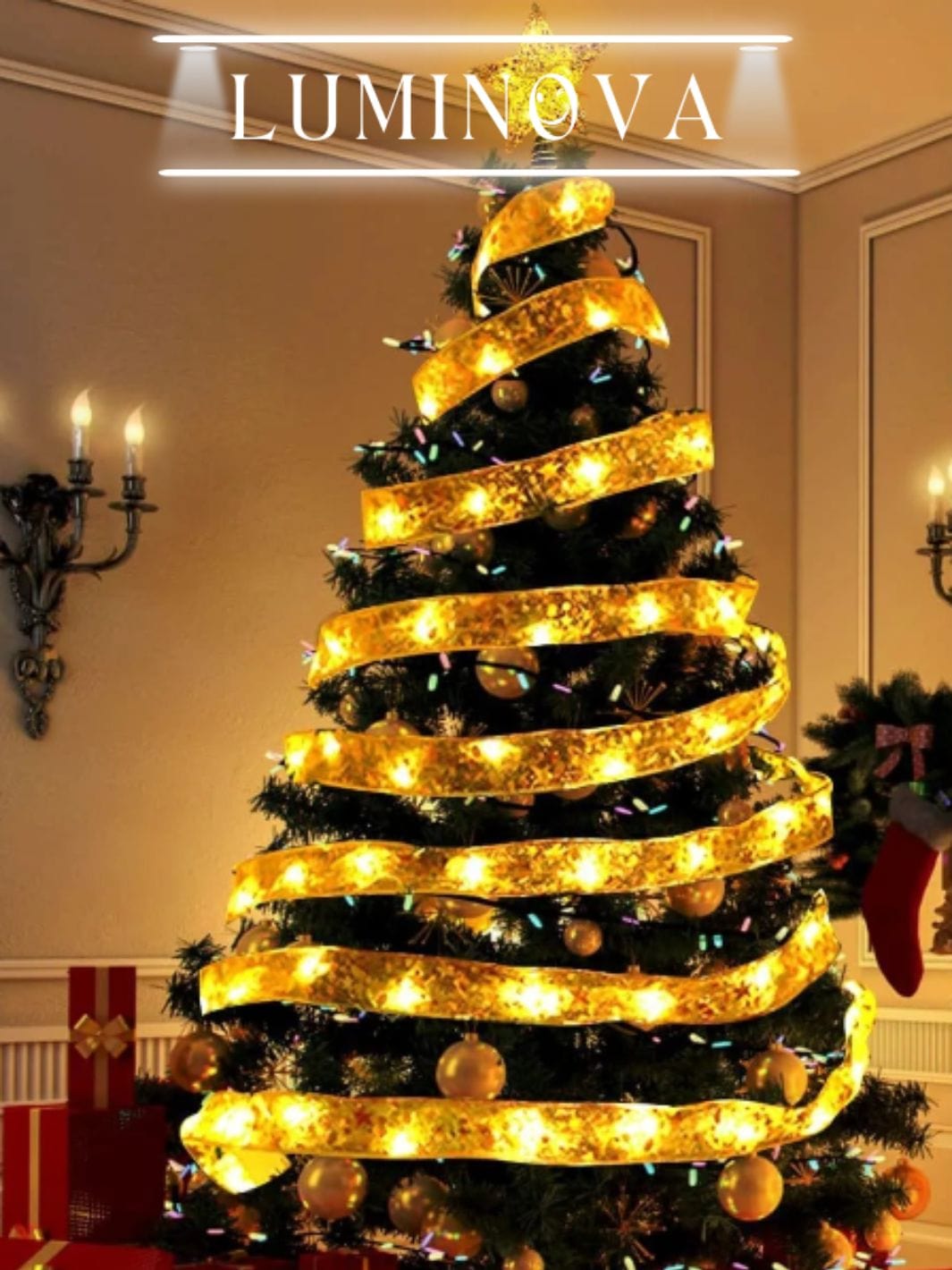 Ruban led noel