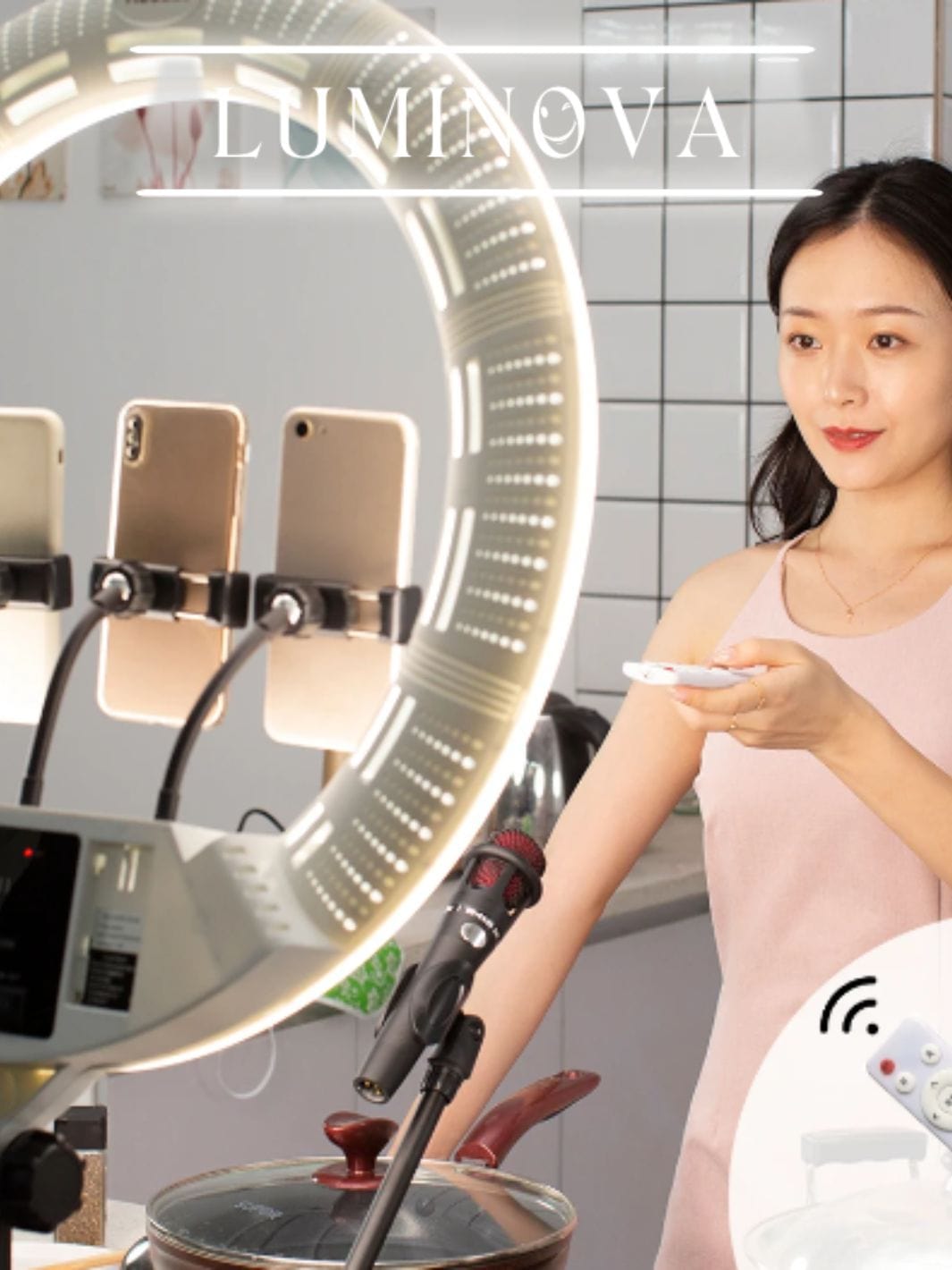 Selfie ring light