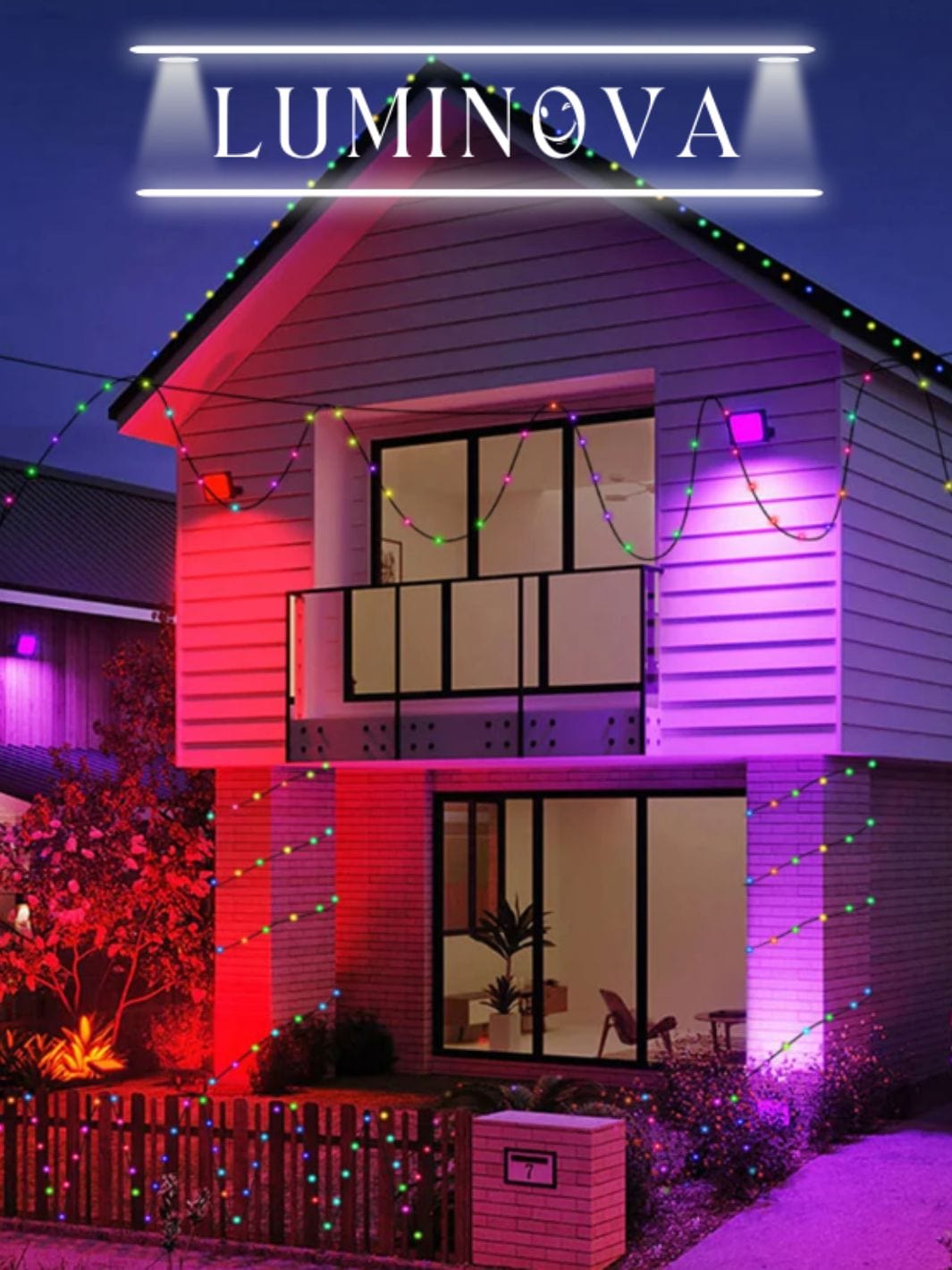 Guirlandes led sapin